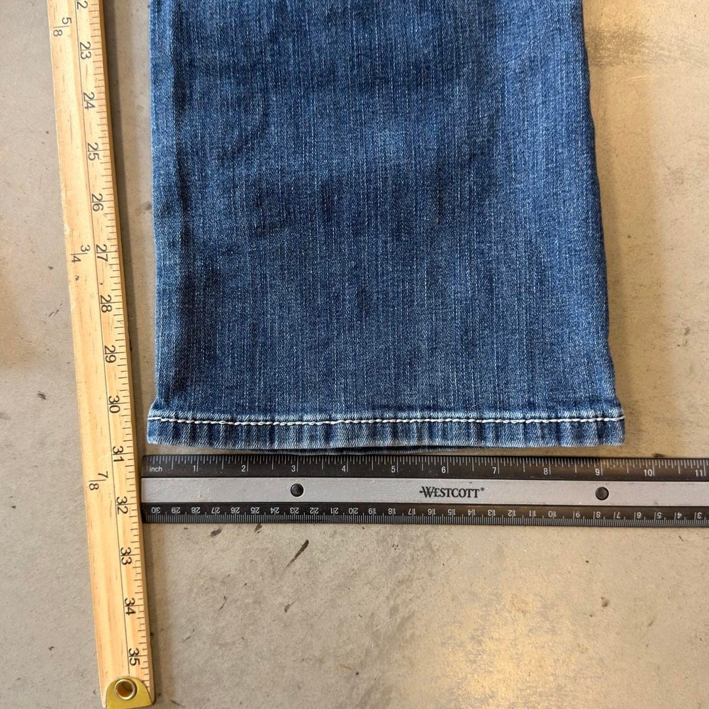 Ariat women's mid rise dark Wash bootcut jeans - Picture 5 of 6
